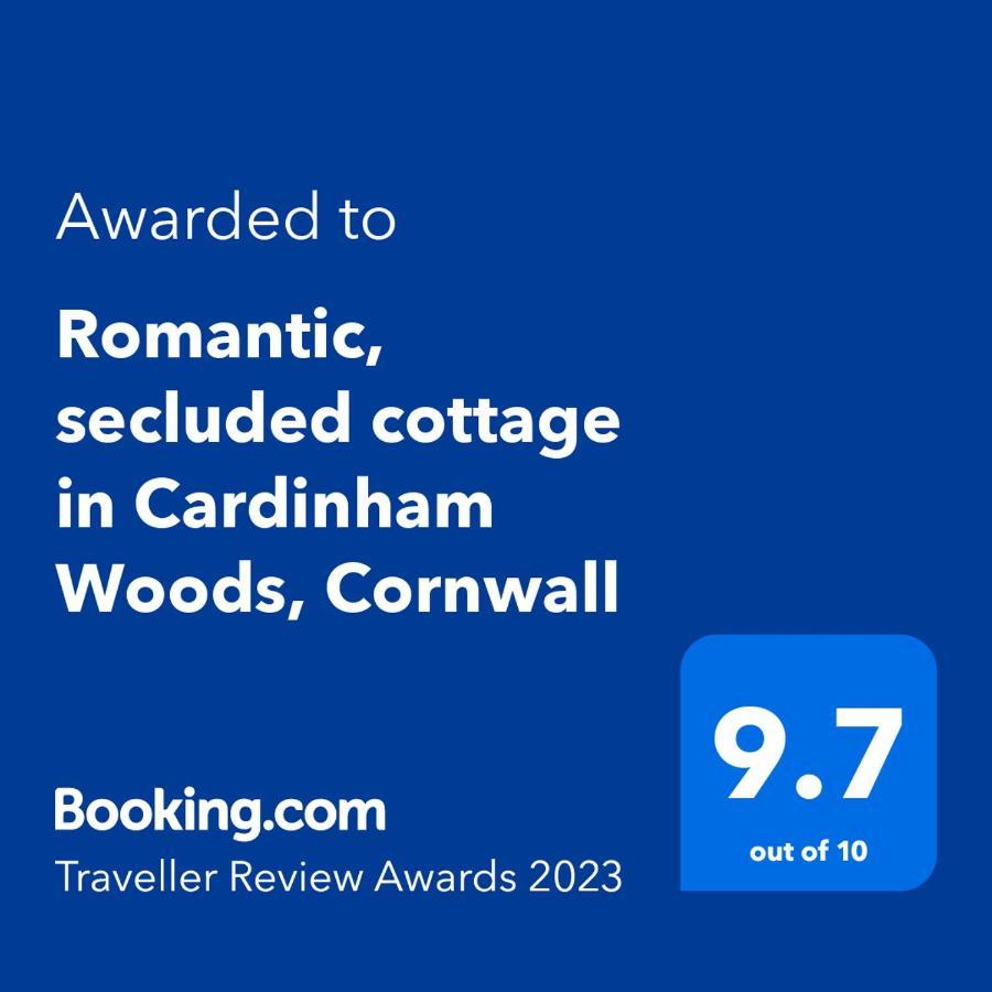 Romantic, Secluded Cottage In Cardinham Woods, Cornwall エクステリア 写真